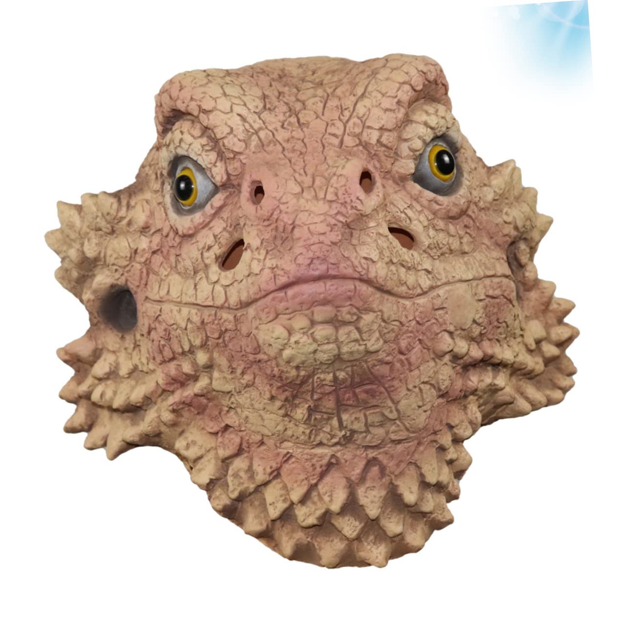 TOYANDONA 1pezzi Maschera Da Lizard Per Halloween Testa Animale Realistica Per Feste e Costumi Accessorio Divertente Per Carnevale e Eventi Festivi