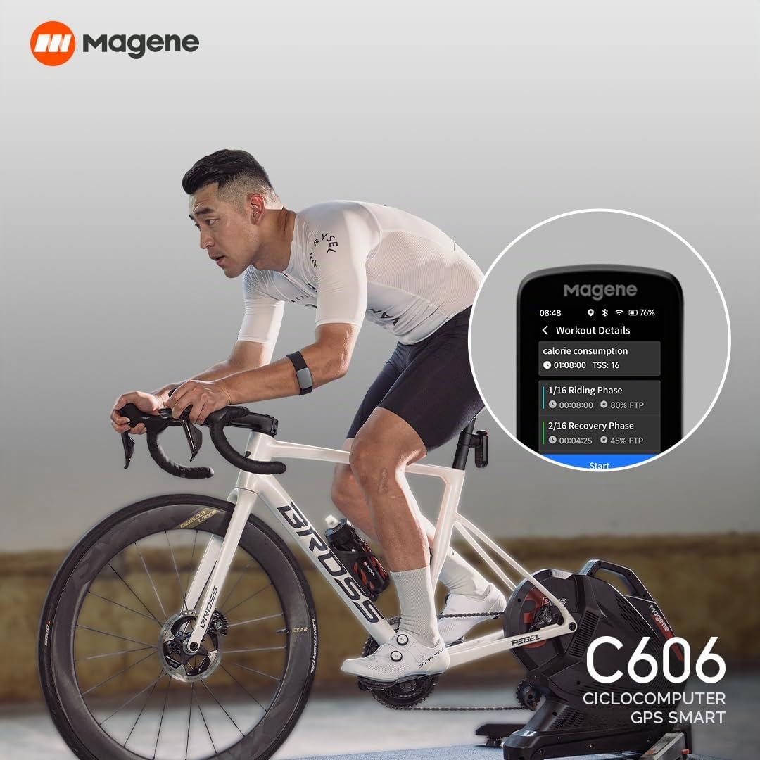 MAGENE C606 | Smart GPS Cycle Computer
