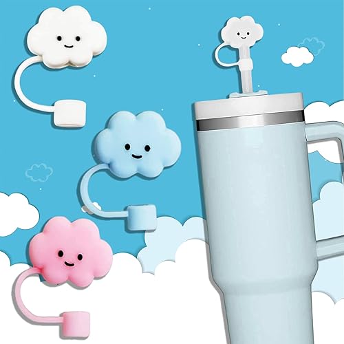 Stanley - 3 fundas de popote Stanley de 0.4 pulgadas0.394 in, bonitas fundas de popote Stanley, protector de popote Stanley, fundas de popote