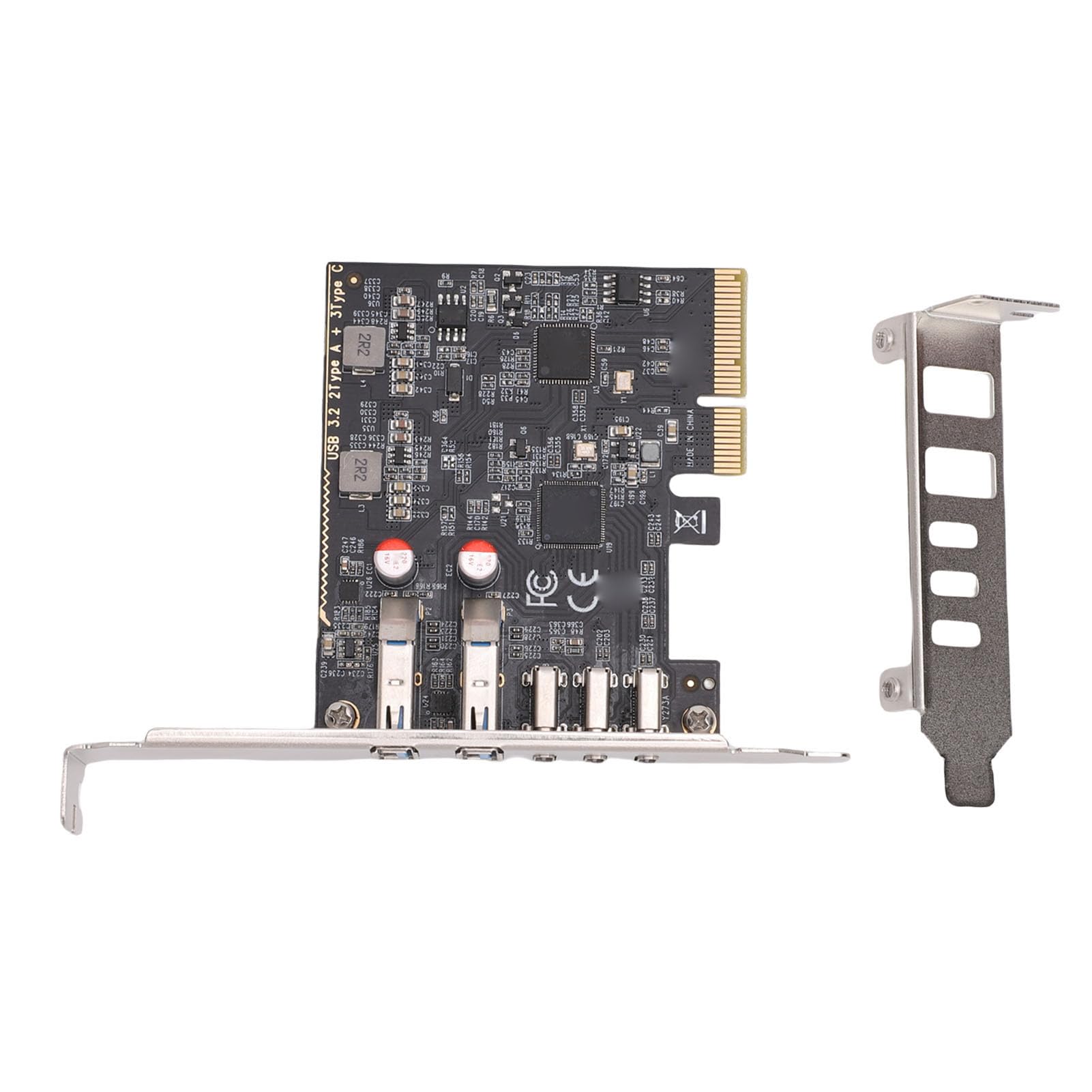 Cocoarm PCIe USB 3.2 Gen 2 Karta Rozszerzająca, 10Gbps 5 Portów