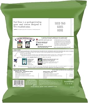 Jonathan Green 10820 Fast Grow Grass Seed Mix,3lbs