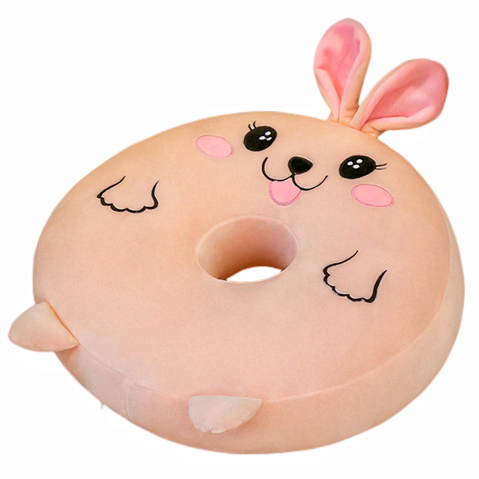 Amazon｜円座クッション 柔らか かわいい ドーナツ型 座布団 腰当 痔