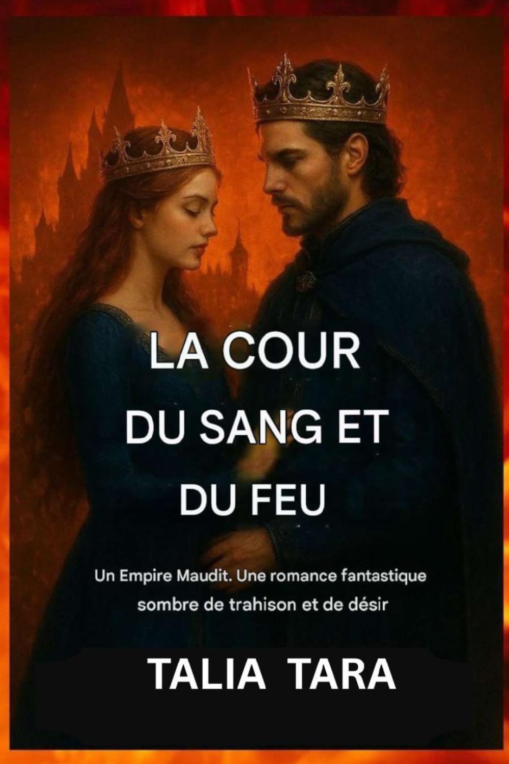 COUR DE SANG ET DE FEU: Une romance fantastique sombre, peuplée de fées, où se mêlent trahison et désir.( Livre 2 de la trilogie de l'Empire maudit)