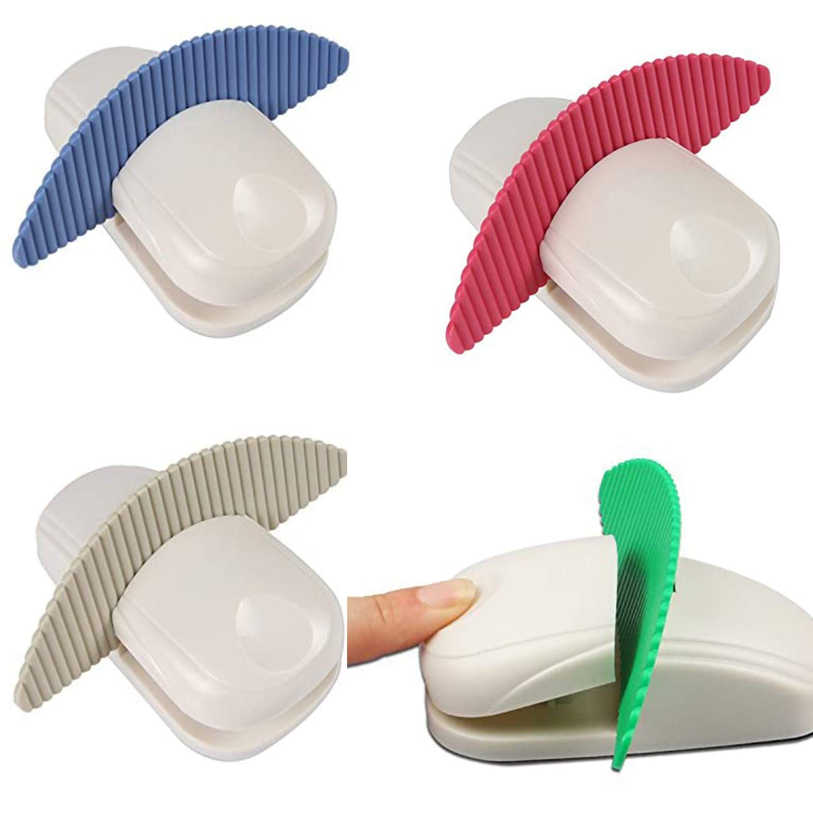 Soporte para Carpetas de Copia de Documentos en Papel de 4 Piezas, cuña de Soporte, para Escribir Documentos de Lectura, Libros, Papel, Cuadernos, archivadores y Carpetas