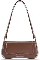 Bolsa de Ombro Pequenas Feminina,Mini Bolsas Sacola Tiracolo Moderna de Couro Impermeável,Shoulder Handbag Presente Trabalho Casual Festa