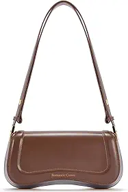 Bolsa de Ombro Pequenas Feminina,Mini Bolsas Sacola Tiracolo Moderna de Couro Impermeável,Shoulder Handbag Presente Trabalho Casual Festa