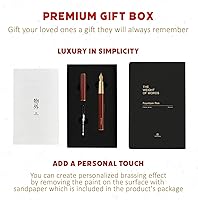 Vista 5 de Y-studio YS-STAT-42 Classic Revolve - Pluma estilográfica, talla M, color rojo