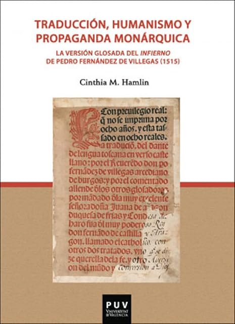 Portada de Traducción, humanismo y propaganda monárquica: La versión glosada del infierno de Pedro Fernández de Villegas
