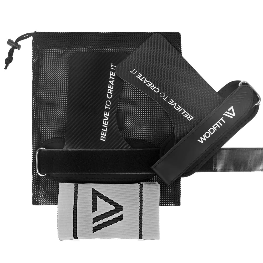 Strada per Crossfit | Grips senza fori in fibra di carbonio | Guanti da palestra uomo e donna | Protezione delle mani | Design ergonomico Polsiere Crossfit Guanti da palestra Cross donna