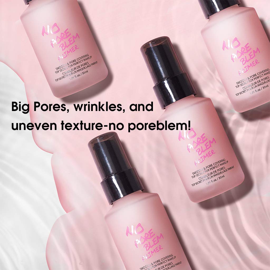 TOUCH IN SOL No Pore Blem Primer, 1.01 fl.oz(30ml) 1 Pack - Face Makeup Primer, Big Pores Perfect Cover, Skin Flawless and Glowing, Instantly Smoothes Lines, Long Lasting Makeup's Staying : Foundation Primers : Beauty & Personal Care
