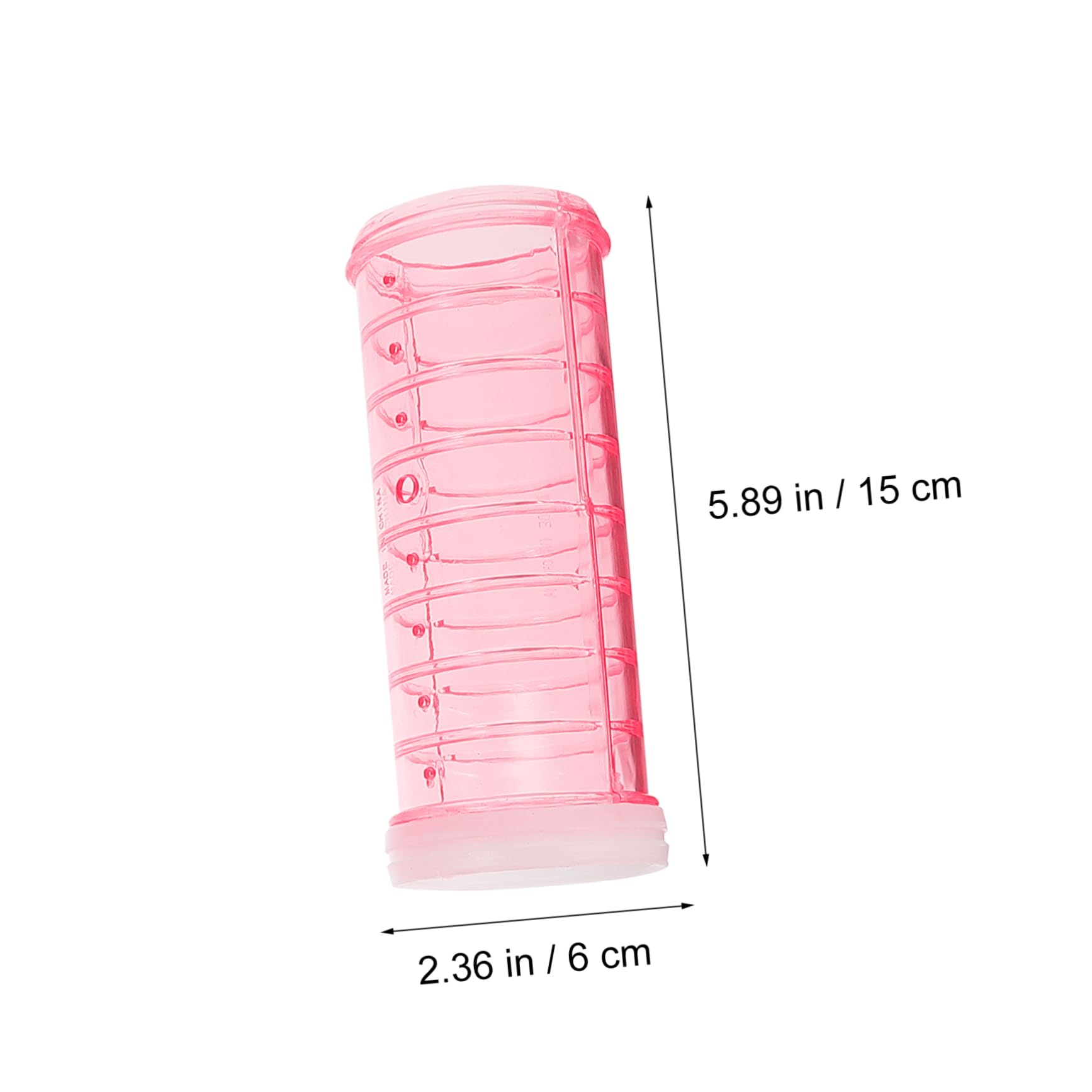 Tunnel per Criceti in Plastica Rosa, Moduli Labirinto Fai-da-te Resistenti e Collegabili per Animali Domestici, Gioco per Gabbie e Recinti