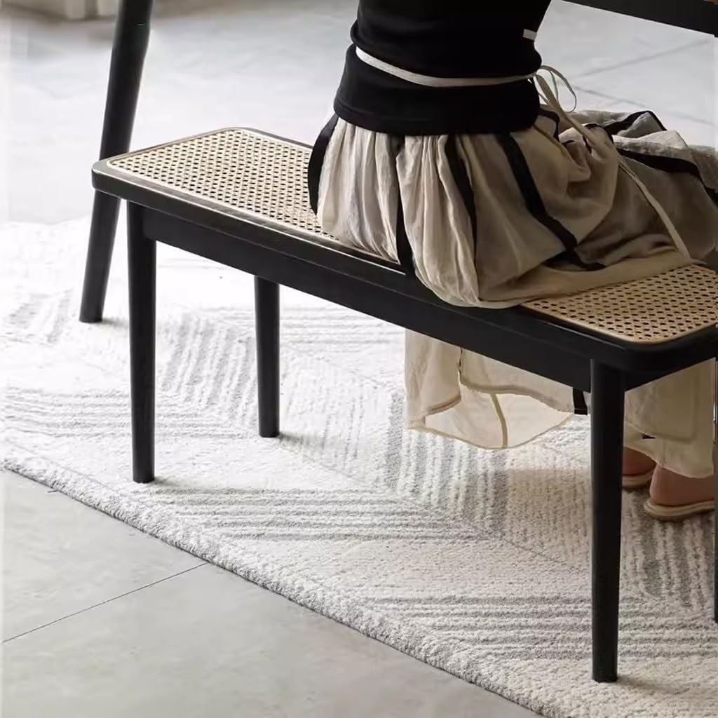 新生活を彩るシンプルな木製/ベンチ/スツールチェア 新生活を彩る