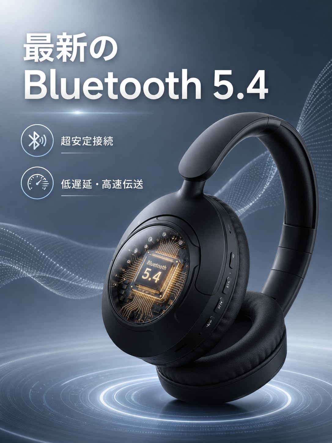 Amazon.co.jp: ヘッドホン bluetooth 【2026年新登場Bluetooth5.4
