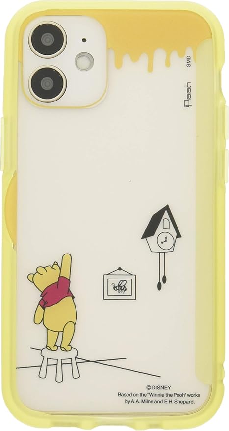 Amazon グルマンディーズ ディズニー ディズニー ピクサーキャラクター Showcase Iphone12 Mini 5 4インチ 対応ケース くまのプーさん Dn 754c イエロー グルマンディーズ 家電 カメラ