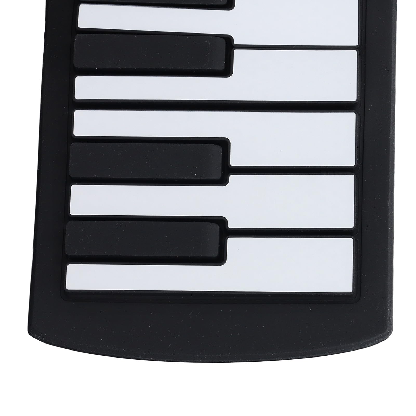 Pianoforte Arrotolabile a 49 Tasti, Ricarica USB, Tastiera Elettrica Pieghevole, Tastiera Portatile, per Bambini, Principianti, Pratica Didattica, Materiale Siliconico