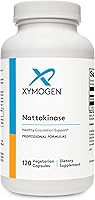 Vista 8 de XYMOGEN Nattokinase - Apoyo al bienestar cardiovascular y vascular - 100 mg de nattoquinasa - Fórmula enzimática - Vegano y sin OMG - 60 cápsulas