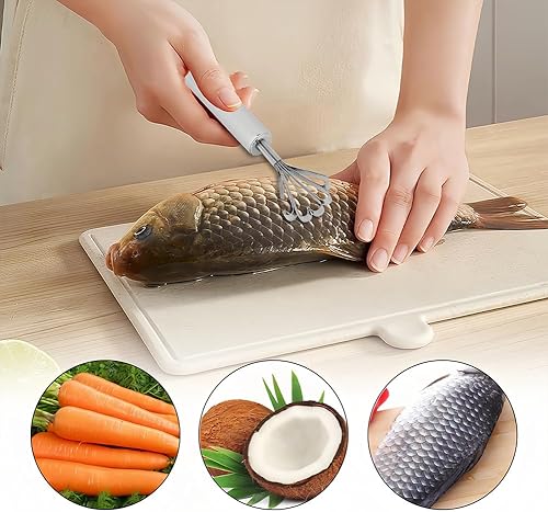 Miniatura 6 de Raspador de coco, abridor de coco, cuchillo de eliminación de carne de coco, rebanador de mano, rallador de mano, cepillador de carne de acero