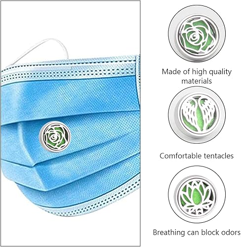 Miniatura 4 de generic 3 unids difusor de coche Clip de ventilación aromaterapia aceite esencial ambientadores de acero inoxidable Locket