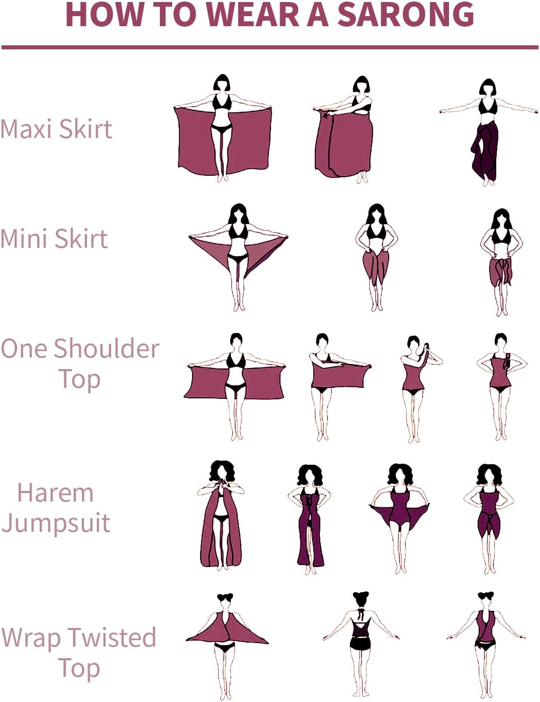 Womens Swimwear Cover Up Skirt 67x45 Summer Beach Long Sarong Swimsuit Floral Pareo Bikini Wrap Skirt Bathing Suit