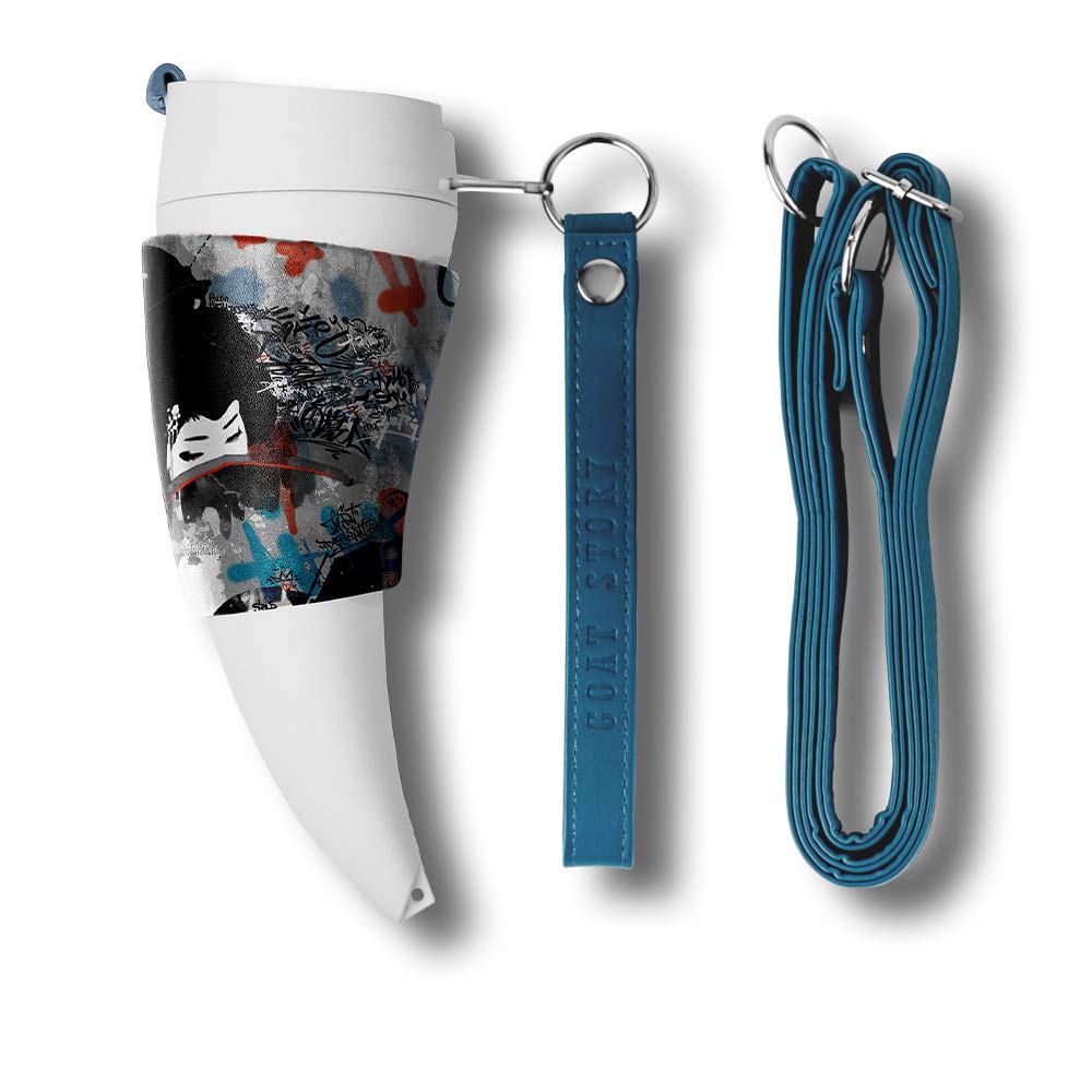 Coffee Mug – Unique BPA FREE Coffee Cup to go, Dishwasher safe and 100% Leak-Proof (East)