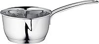Vista 1 de Küchenprofi Cacerola de acero inoxidable con fondo revestido, 8 onzas, plata