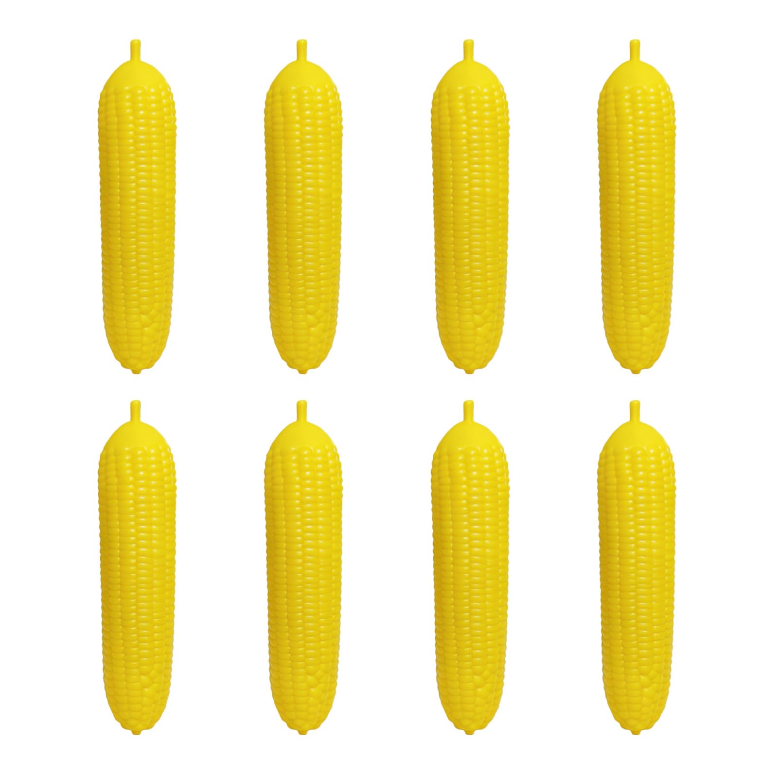 Limtula 6PCS / Pack Realistic ABS Corn Models Simulation Vegetables for Themed Parties and Display Arrangements Fraudulent Fruit Corn Characteristics