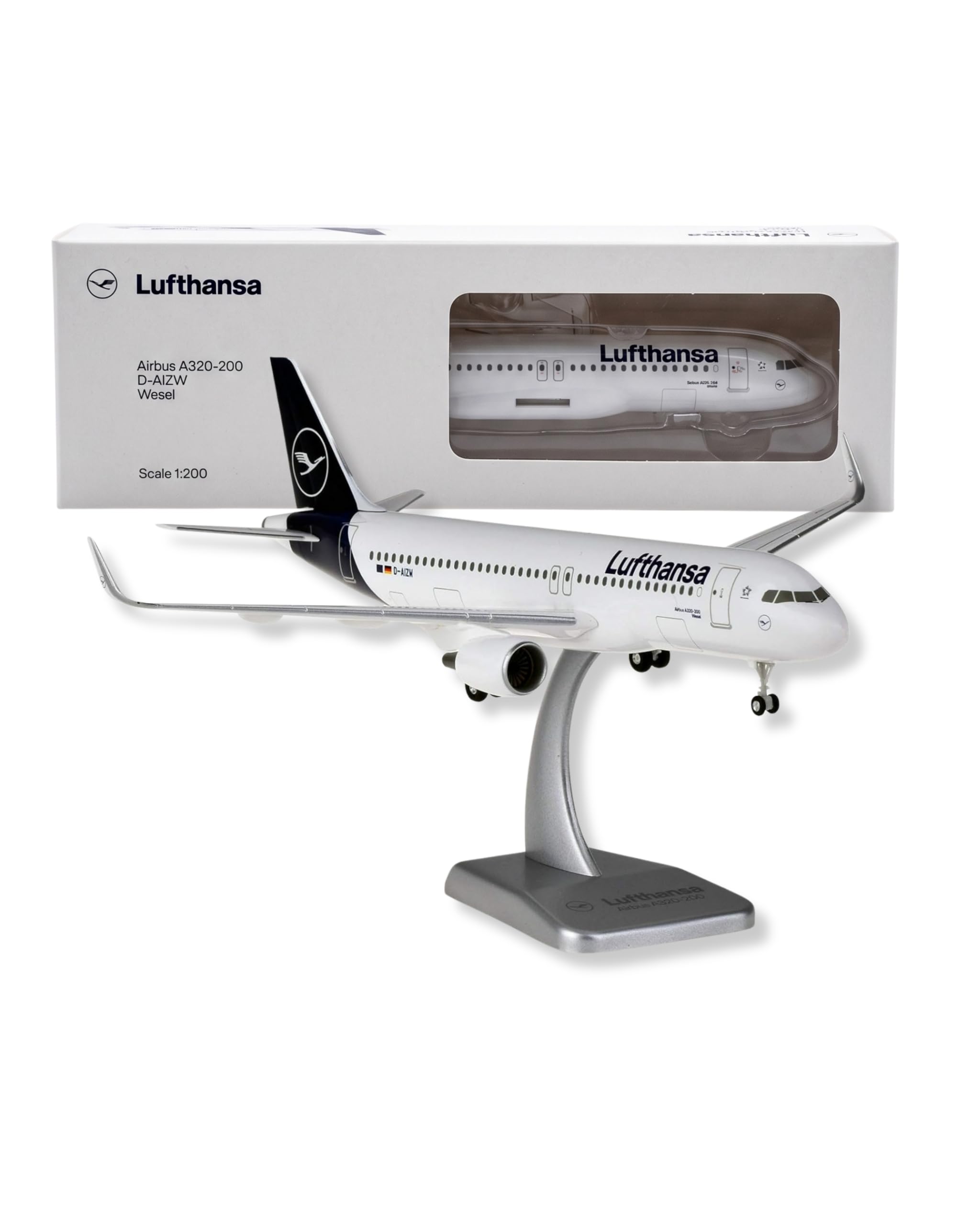 Limox Lufthansa Airbus A320-200 D-AIZW - Model Plane 1:200 I
