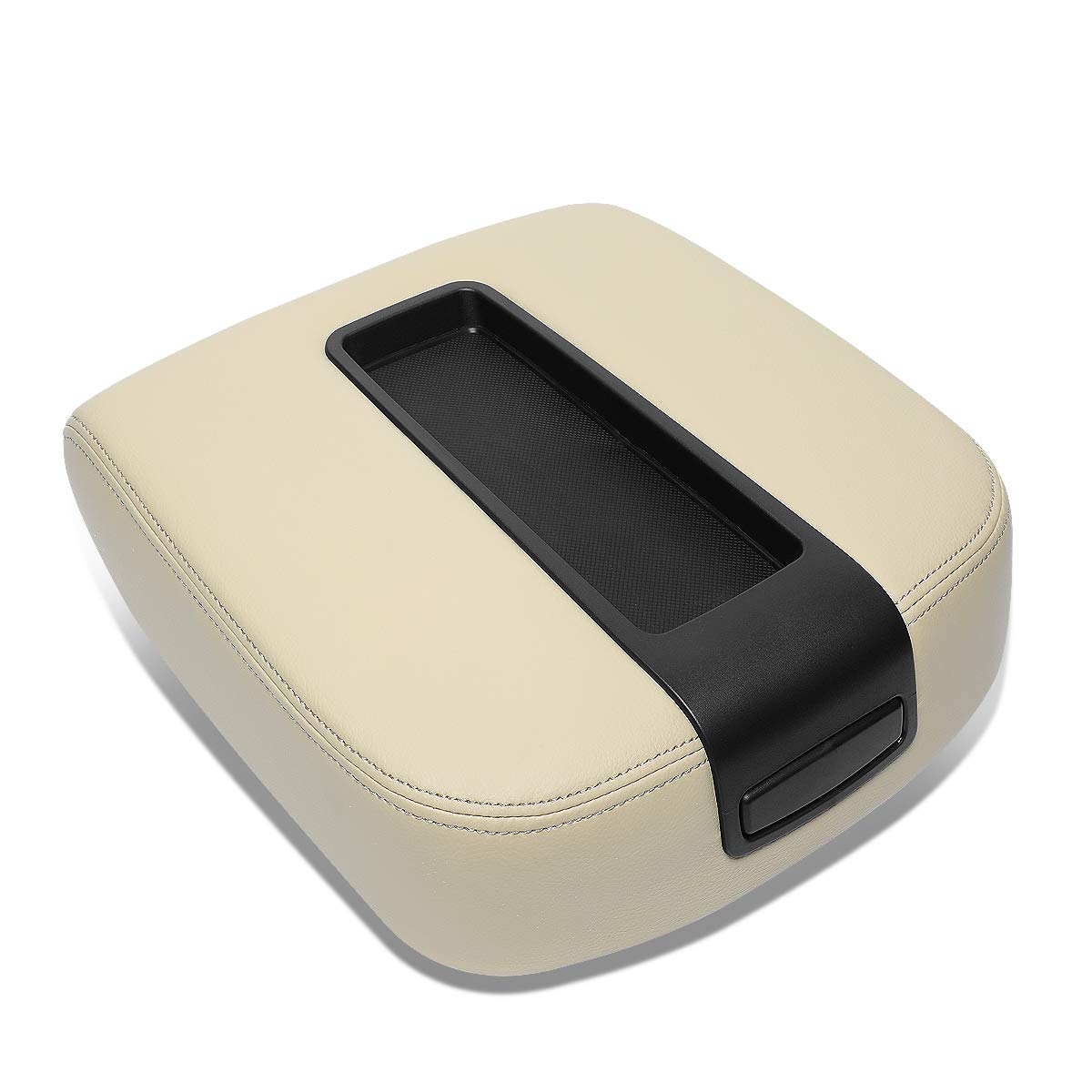 Photo 1 of DNA Motoring GECS-002-YE Tan Leather Front Center Console Lid Armrest Cover,Beige