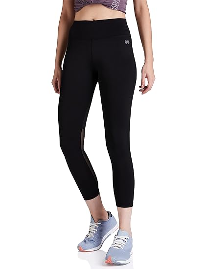 Women's Polyester Activewear Sports Ankle Length Tights