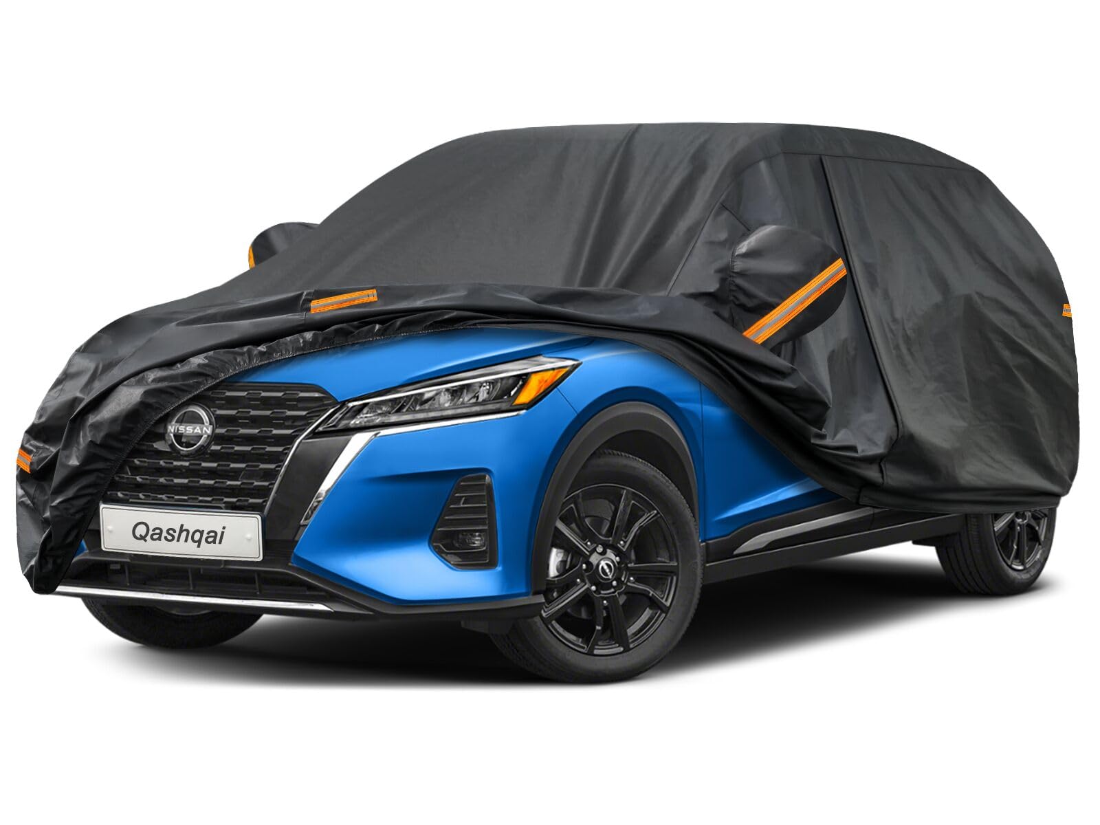 Kayme Funda Coche Exterior, Compatibles con Audi A3 Sportback(1996-2025), Cubierta para Coche Impermeable Transpirable Anti-UV Antipolvo de 7 Capas, Cubre Coche con Cremallera y Forro de Algodón. — view 47