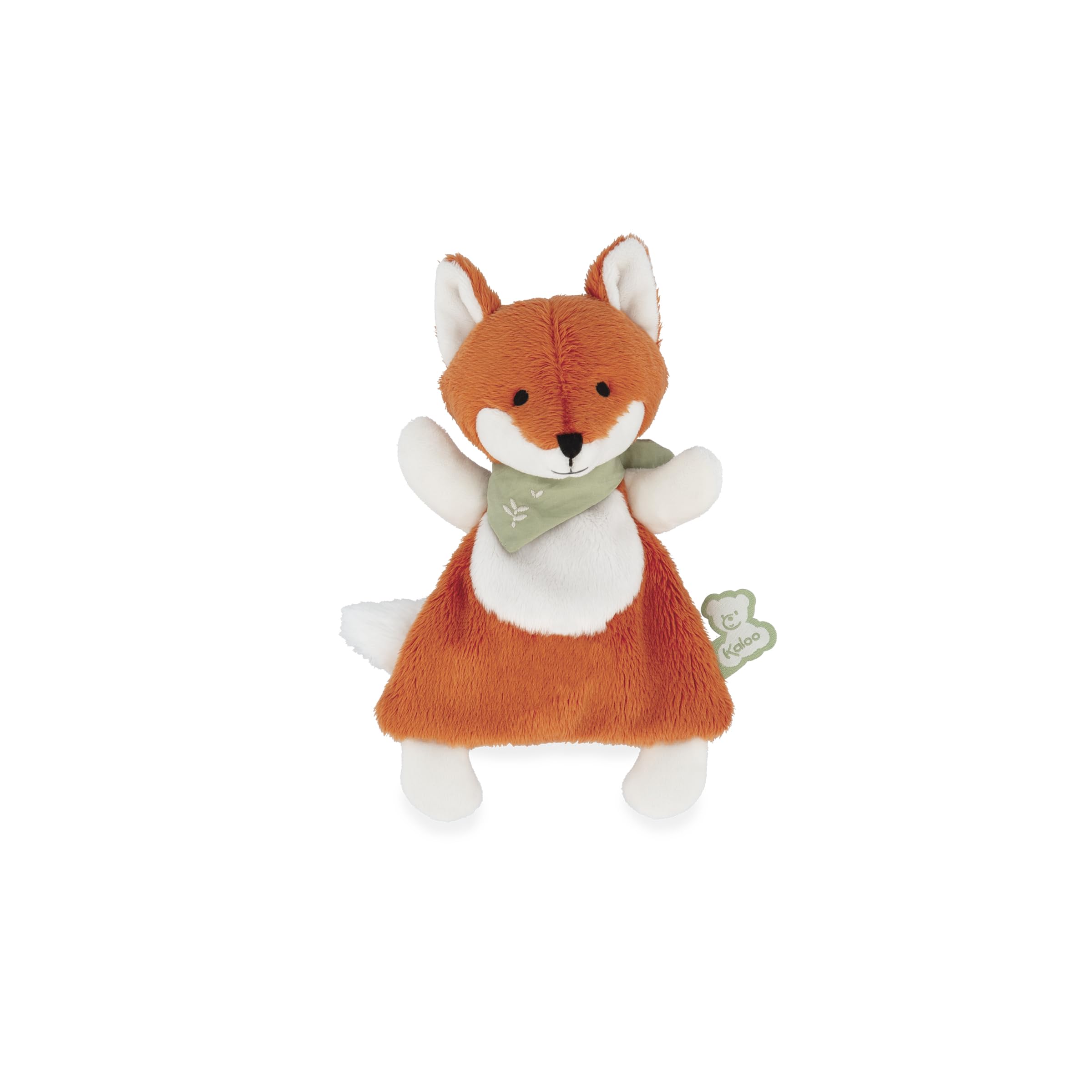KALOO - Les Amis - Doudou Volpe Paprika - 18 cm - Arancione - Materiale Ultra Soffice - dalla Nascita, K224007