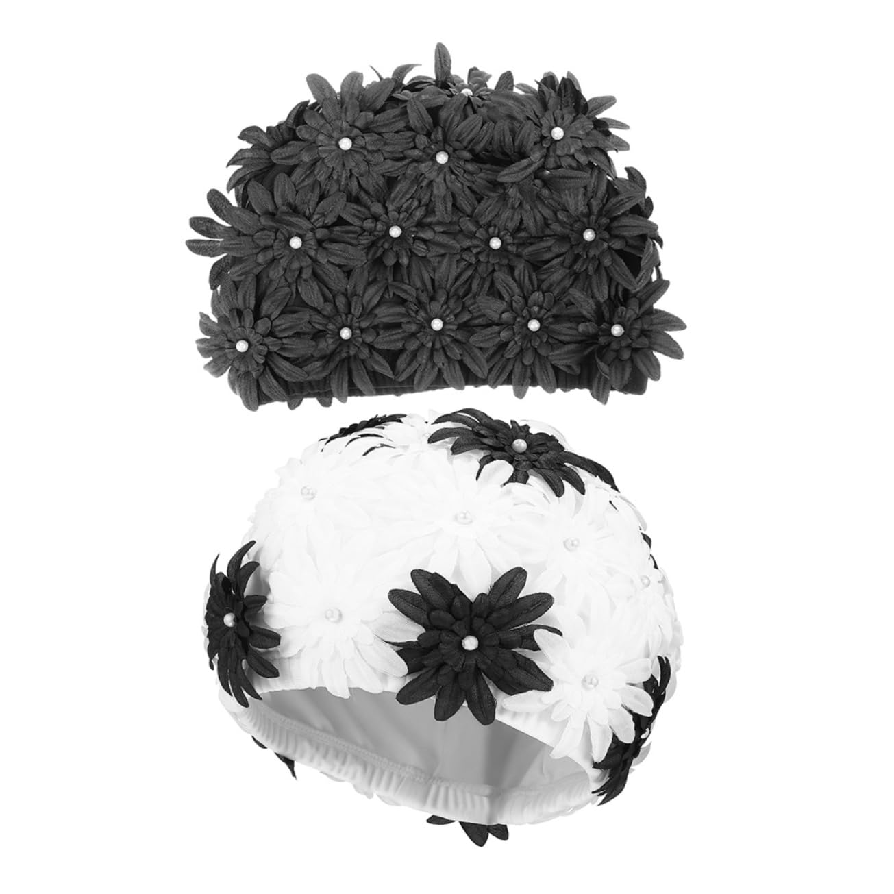 Toyvian Tapa De Natación De Flores Impermeable Piscina Gorras para Mujer Nadar Neopreno Adulto Largo Gorra De Natación Gorras De Natación Gorro De Baño Mujer Brocado