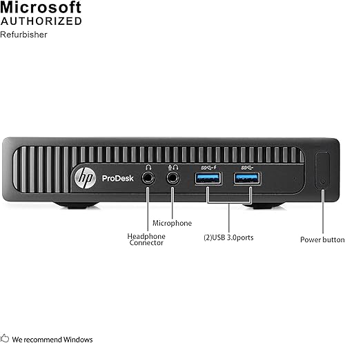 Miniatura 3 de HP ProDesk 600 G1 Mini PC de escritorio empresarial, Intel Core Quad i5 4590T hasta 3.0 GHz, 8 GB DDR3, 128 GB SSD, WiFi, BT, VGA, DP, Windows 10 64