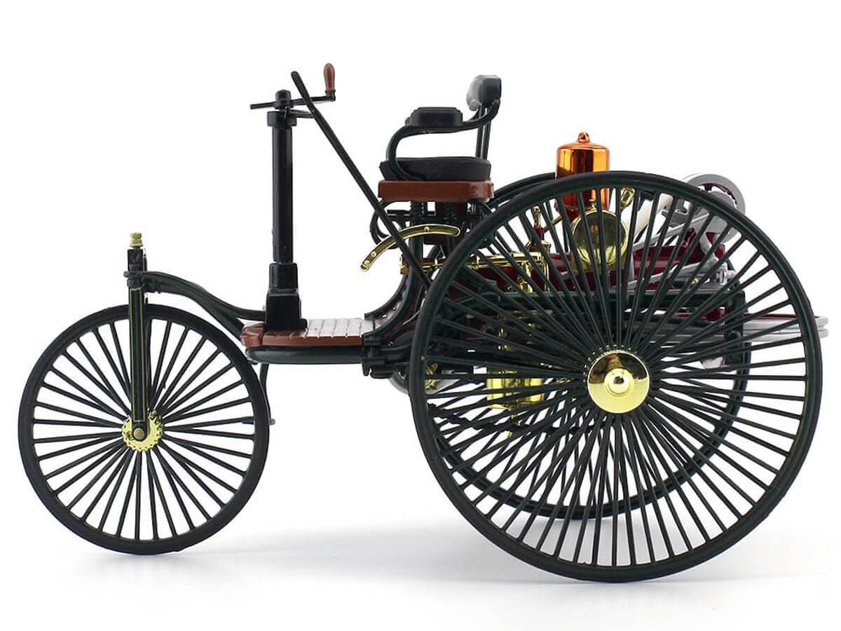 Norev NV183701 - Escala 1:18 "1886 Benz Patent Motorwagen Modelo de Coche Fundido