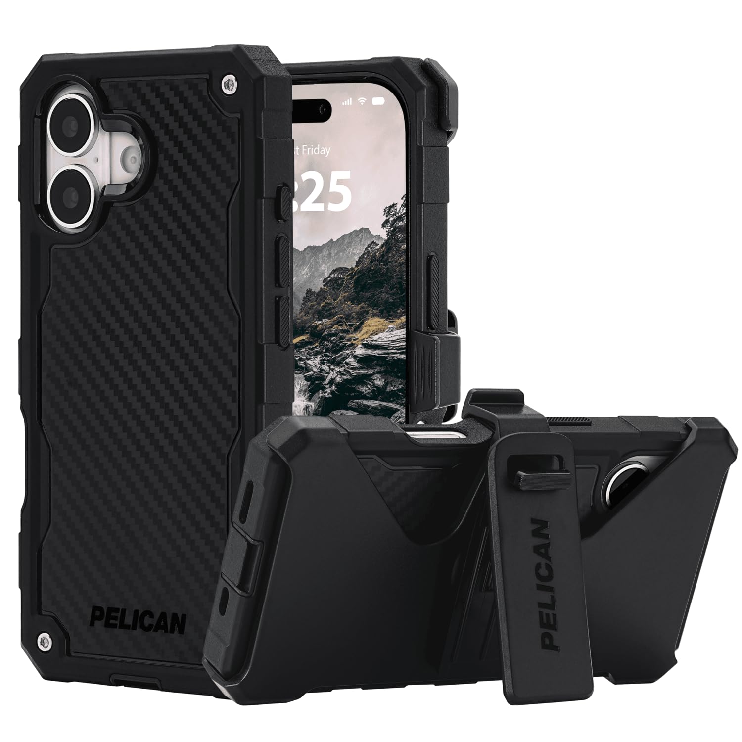 Amazon.co.jp: Pelican Shield iPhone 17 ケース [MagSafe対応] 頑丈な