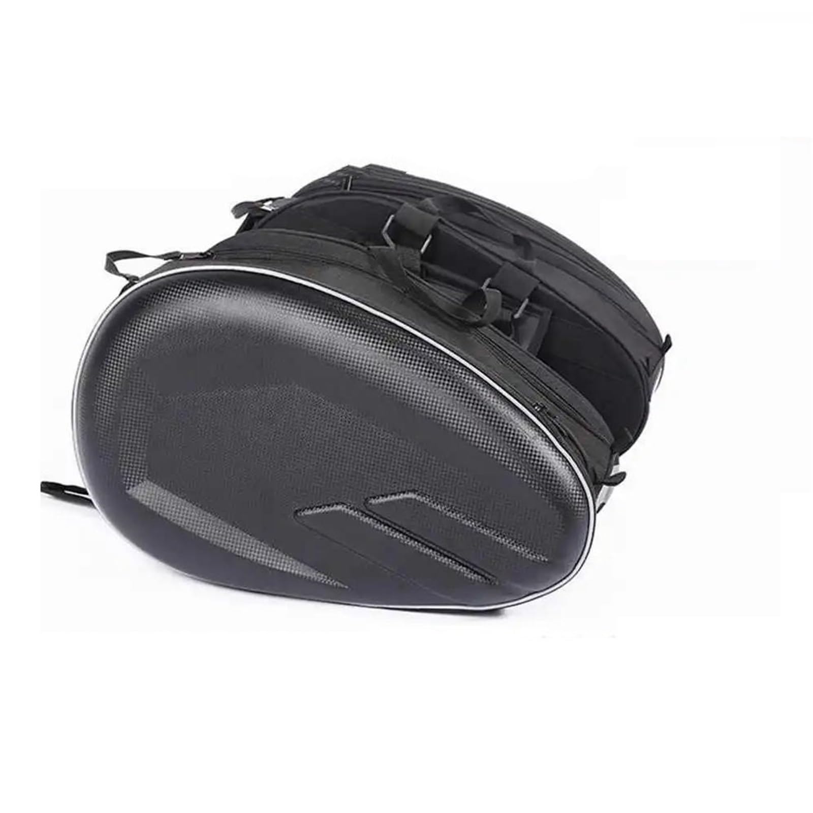 EQJSHL Motorcycle Saddlebags For K&awasaki For Vulcan S 650 S650 EN650 EN 650 VN650 Racing Suitcase Helmet Travel Bags Saddle Bags(PU and Plastic)