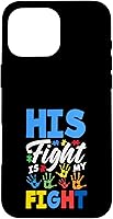 Vista 7 de His Fight is My Fight Autism Awareness Case for iPhone Air