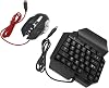 Gaming Keyboard Mouse Converter Cable Stable Sensitive Keyboard Cable Adapter Combination for Tablet