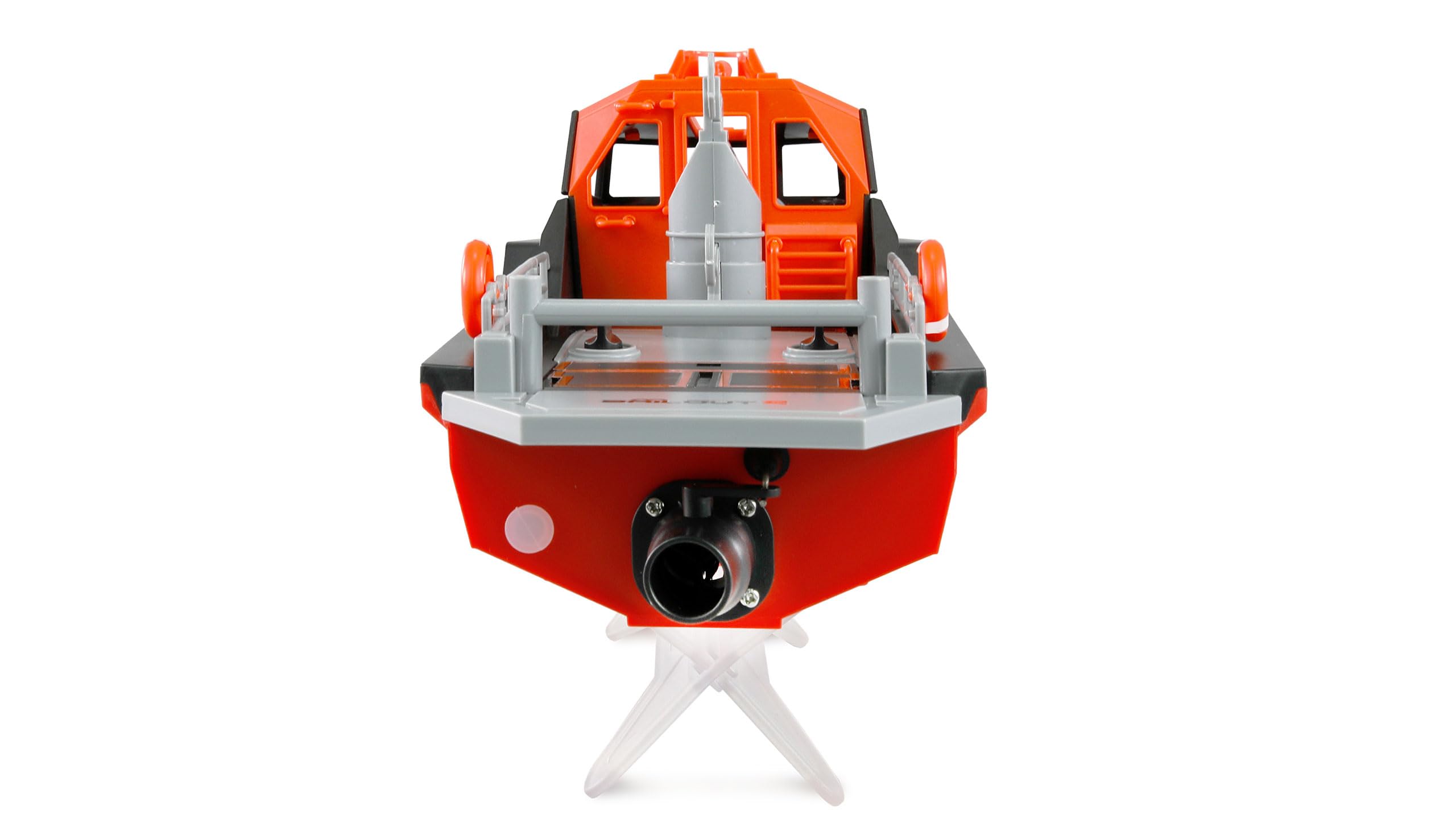 Amewi Barco Salvavidas RC sin escobillas, 320 mm, RTR Rojo/Negro, teledirigido, niño a Partir de 8 años