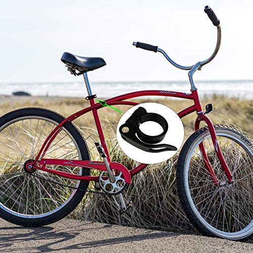 image for WINORDA 31.8mm Black Bike Seat Clamp Aluminium Alloy Quick Release sea