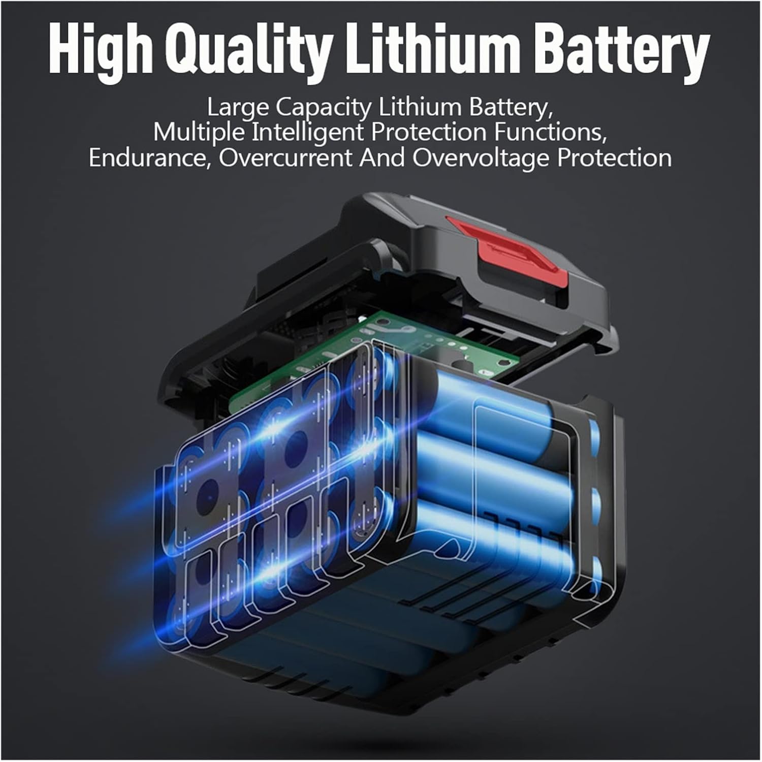 High Pressure Water Gun Electric Car Household Rechargeable Lithium Battery Wireless Spray Washer Cleaner Washing Machin for Spraying(with 48HV Battery)