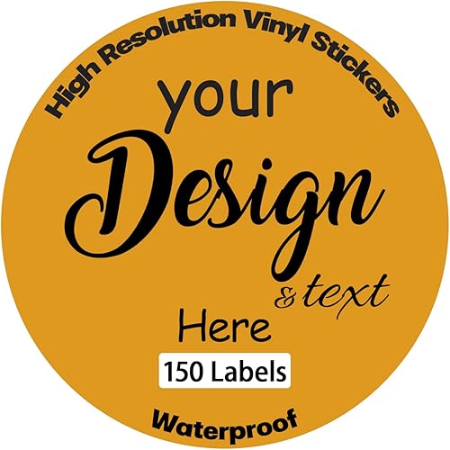 Miniatura 1 de Paquete de 150 calcomanías personalizadas para diseñar tus propias etiquetas personalizadas, calcomanías de texto, nombre, imagen y foto