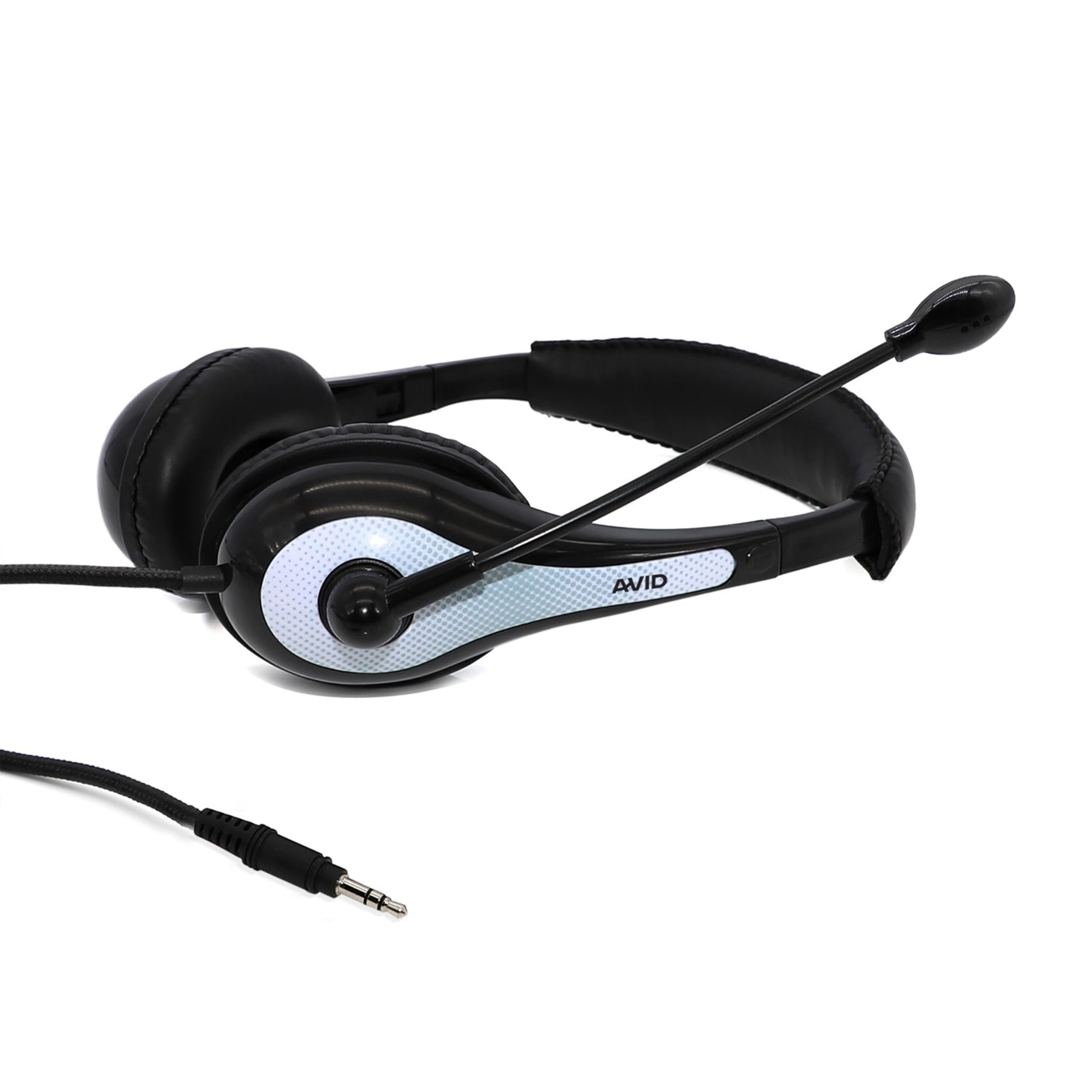 Avid AE-36 - Auriculares con micrófono y Conector Jack de 3,5 mm, Color Blanco