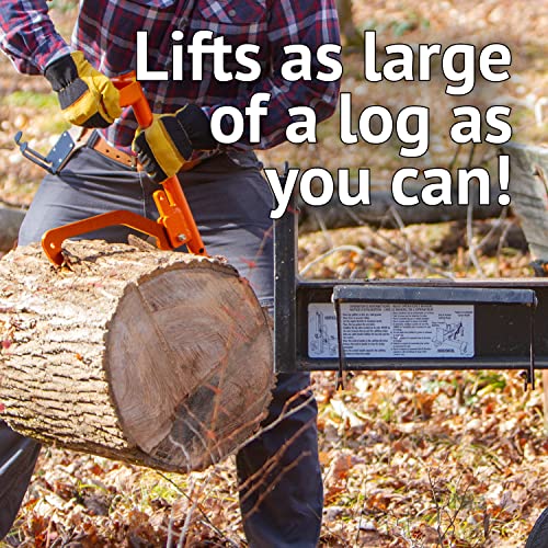 Logox 3-In-1 Forestry Multitool, Firewood Harvesting Hand Tools, Reduce Back Strain And Heating Costs, Log Hauler, Cant Hook, And Timberjack, All-In-One (Patented & Made In Usa) #TOP4