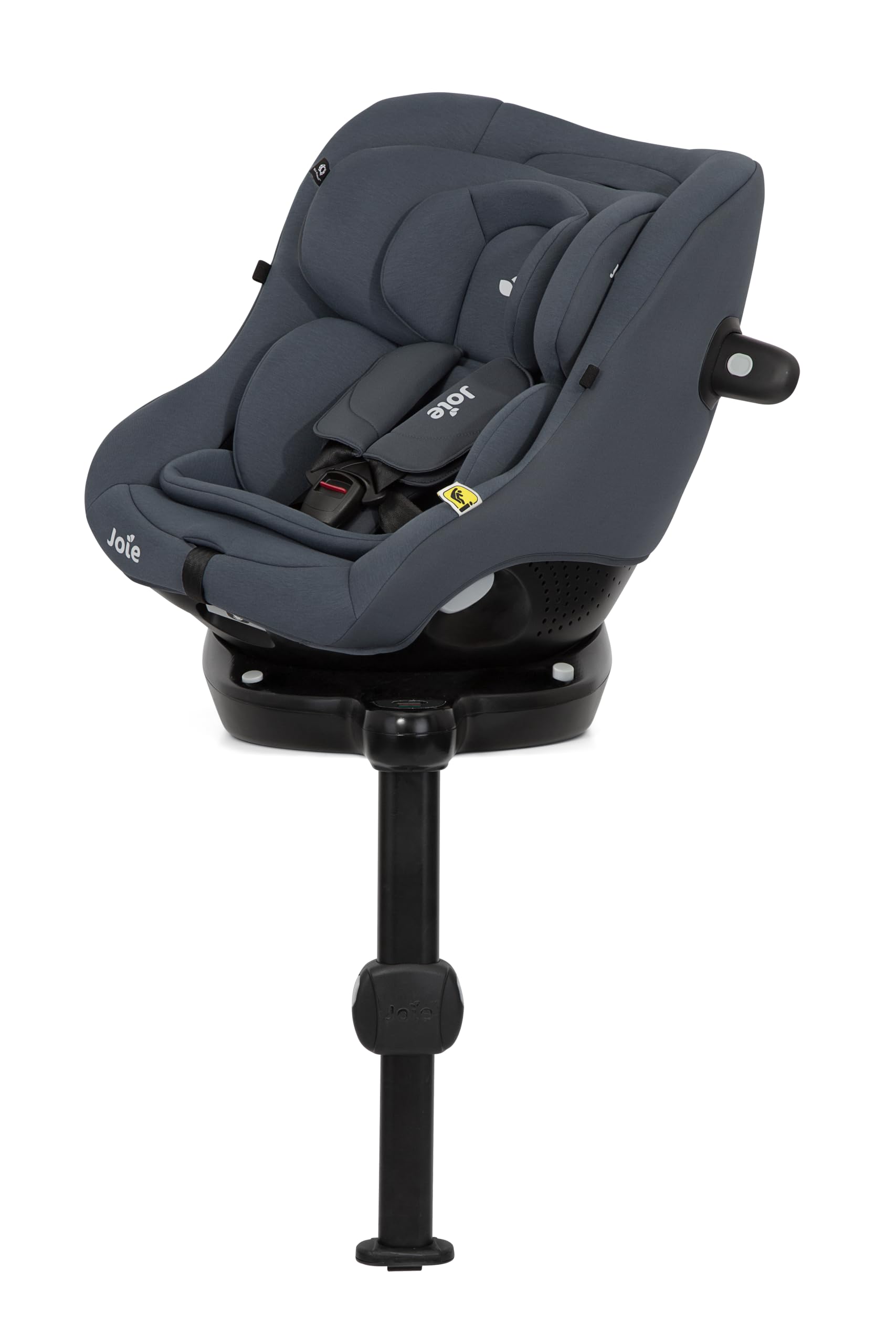 Joie i-Pivot™ 360 seggiolino auto R129 i-Size, ISOFIX, rotazione a 360°, testato ADAC – dalla nascita ai 4 anni (40–105 cm), Dark Slate