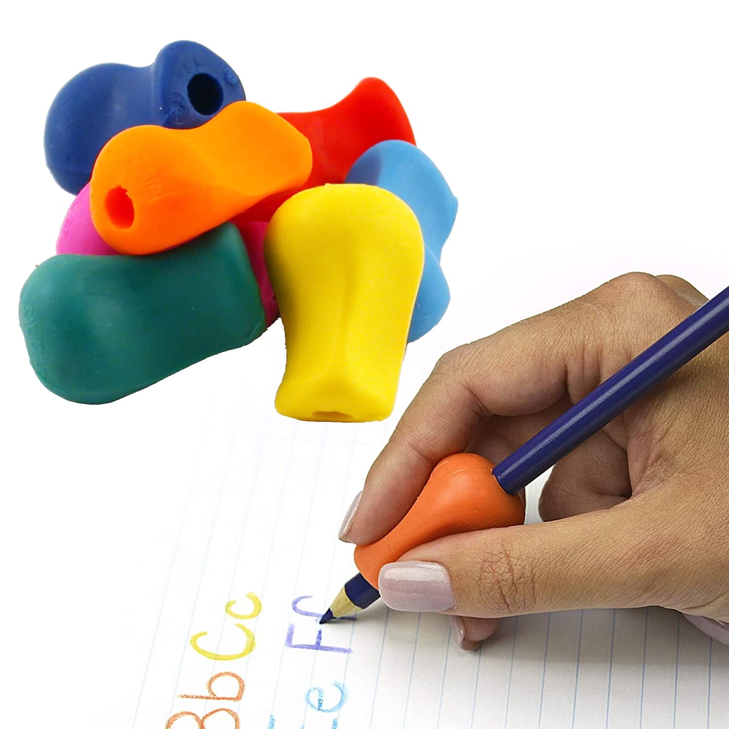 Party Propz Pencil Gripper for Kids Writing - Set of 3 Pcs, Pencil Grip, birthday return gift for kid, return gift for kids, return gift for birthday