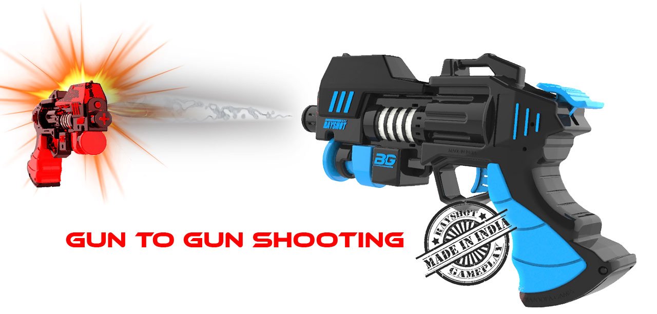 Interactive Toy Gun Pair - Economy Version