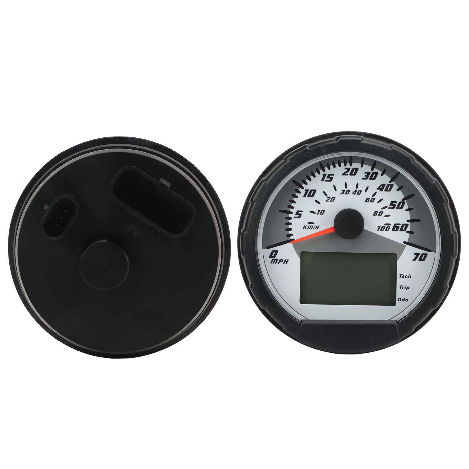 Alomejor Tacho-Cluster-Baugruppe ABS-Tachometer-Cluster-Anzeige OE 3280431 3280482 3280528 mit Kilometerzähler-Trip-Kraftstoffanzeige für Sportsman 400 500 800 ATV-Fahrer
