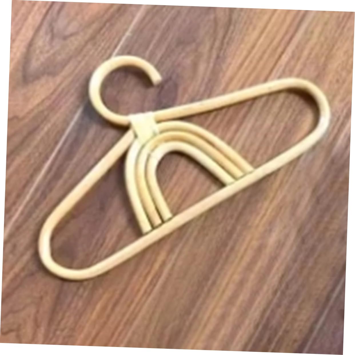 2piezas Perchas De Ratán para Ropa Infantil Decoración De Habitación para Organizadores para Guardería y Bebés