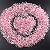 PMLAND Acrylic Mini Flat Marbles, Pebbles, Beads 3500+ Pcs 6 mm in Diameter for Vase Fillers, Brush Holder, Party Table Scatter, Wedding, Decoration, Crafts - Pink #4